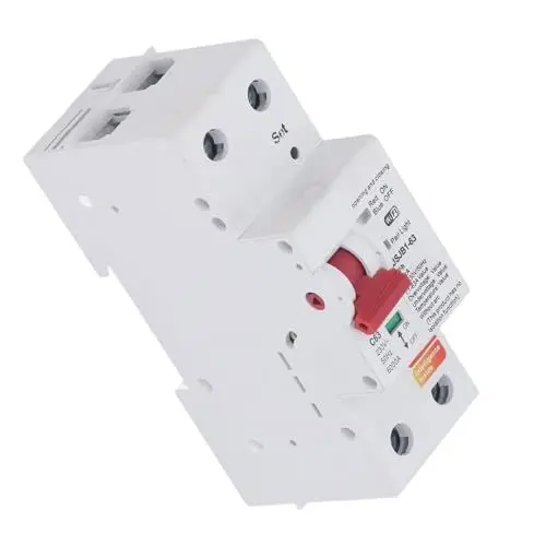 Produktbild: WiFi-Smart-Leistungsschalter, 63 A WiFi-Smart-Leistungsschalter, Miniatur-Leistungsschalter, Datenspeicher-Überlastschutz, Miniatur-Leistungsschalter (220V)