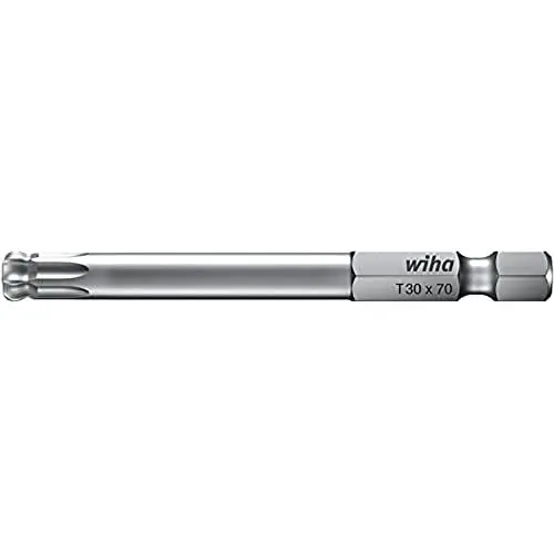 Produktbild: Wiha Bit Professional TORX® Kugelkopf, schwenkbar für schwer zugängliche Bereiche, 1/4