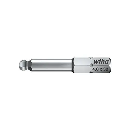 Produktbild: Wiha Bit Standard Sechskant-Kugelkopf, schwenkbar für schwer zugängliche Bereiche, 1/4