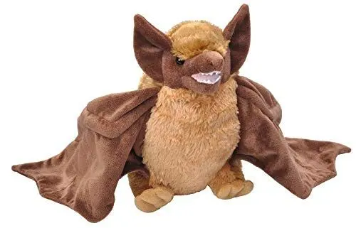Produktbild: Wild Republic 17385 19341 Pipistrello Marrone, coccolone Peluche, Regali per Bambini Plüsch Fledermaus, Cuddlekins Kuscheltier, Plüschtier, 30 cm, 12