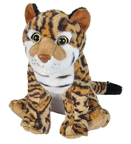 Produktbild: WILD REPUBLIC Cuddlekins Ozelot, Stofftier, Baby-Geschenk für Mädchen und Jungen, Kinder Plüschtier, Kuscheltier Für Babys, Spielzeug aus Recyclingmaterial, 30 cm, 12