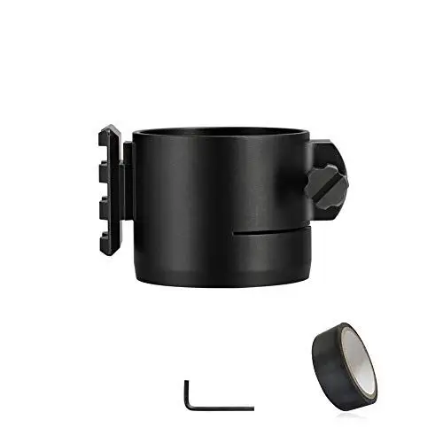 Produktbild: WILDGAMEPLUS® Speziell angepasster 45-mm-Adapter für die NV007-Nachtsichtfernrohrkamera mit Schiene für Entfernungsmesser oder Taschenlampe NV007-RFADP45