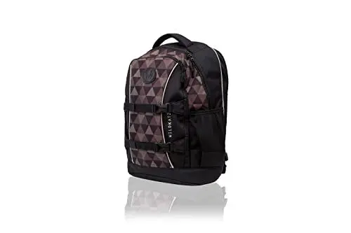 Produktbild: Wildkatz Lynx - Fahrradtasche und Rucksack 30 Liter - 2-in-1 Schultasche und Gepäckträgertasche - Kombi Ranzen Radtasche (Schwarz)