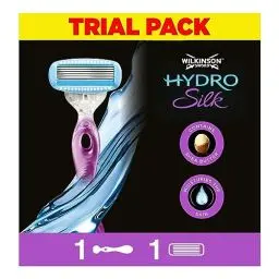 Produktbild: Wilkinson Sword Hydro Silk Damen Rasierer, mit 1 Klinge und Halterung, 1 St