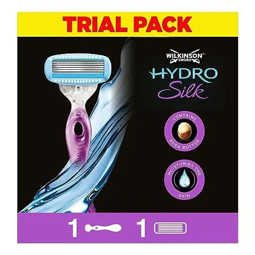 Produktbild: Wilkinson Sword Hydro Silk Damen Rasierer, mit 1 Klinge und Halterung, 1 St
