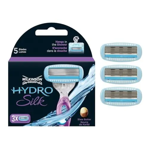 Produktbild: Wilkinson Sword Hydro Silk Rasierklingen für Damen Rasierer, 3 Stück