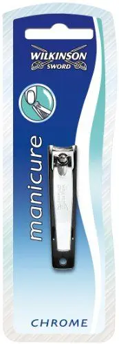 Produktbild: Wilkinson Sword Maniküre Nagelknipsermit Nagelfang in Chrom, 1 Stück (1er Pack)