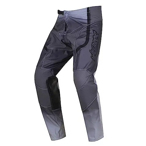 Produktbild: Willbros MX Hose Mountainbike Bergab Motorradhose Motocross Dirt Bike Euduro Offroad RennHose für Herren Dunkelgrau M=32