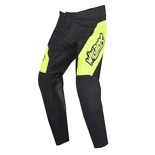 Produktbild: Willbros MX Hose Offroad Motorrad Mountainbike Dirt Bike Enduro Rennen UTV MTB BMX Rennen Radfahren Motocross Gelb XL=36
