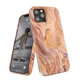 Produktbild: Wilma Biologisch Abbaubar kompatibel mit iPhone 12 Pro Max Hülle, 6.7 Zot, Abfallfrei, Komplett Schützende Handyhülle, Umweltfreundlich, Plastikverschmutzung Stoppen, Plastikfrei, Canyon