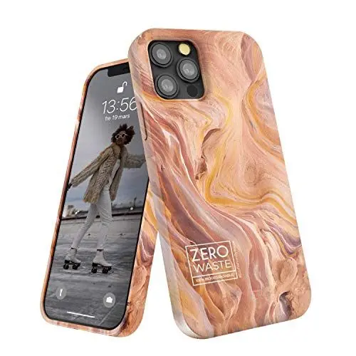 Produktbild: Wilma Biologisch Abbaubar kompatibel mit iPhone 12 Pro Max Hülle, 6.7 Zot, Abfallfrei, Komplett Schützende Handyhülle, Umweltfreundlich, Plastikverschmutzung Stoppen, Plastikfrei, Canyon