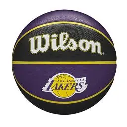 Produktbild: Wilson Basketball NBA TEAM TRIBUTE, LA LAKERS, Outdoor, Gummi, Größe: 7