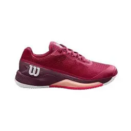 Produktbild: Wilson Damen Rush Pro 4.0 Clay Sneaker, Beet Red/White/Tropical Peach, 36 EU