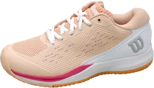 Produktbild: Wilson Damen Rush Pro Ace Tennis Shoe, Peach Parfait/White/Tangerine, 38 EU
