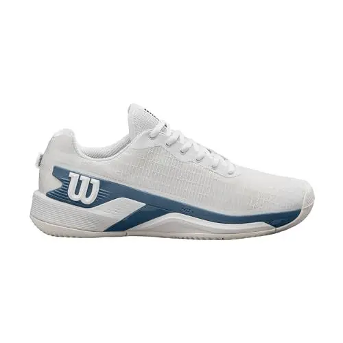 Produktbild: Wilson Herren Rush PRO EXTRA Duty Tennisschuh, White/China Blue/Silver Birch, 40 EU