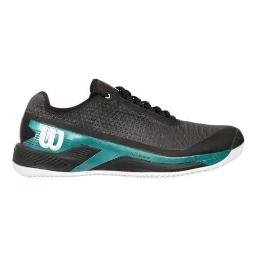 Produktbild: Wilson Herren Rush Pro 4.0 Cly Tennisschuhe Sandplatzschuh schwarz EU 40 NEU