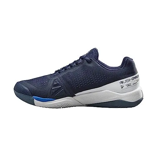 Produktbild: Wilson Herren Rush Pro 4.0 Sneaker, Navy Blazer/White/Lapis Blue, 42 EU