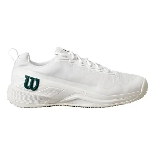 Produktbild: Wilson Herren Rush Pro 4.5 Grass Tennisschuhe Rasenschuh weiß EU 48 NEU