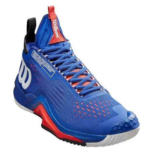 Produktbild: Wilson Herren Rush Pro Tour Mid Ac Tennisschuhe Allcourtschuh dunkelblau-schwarz EU 47 1/3 NEU