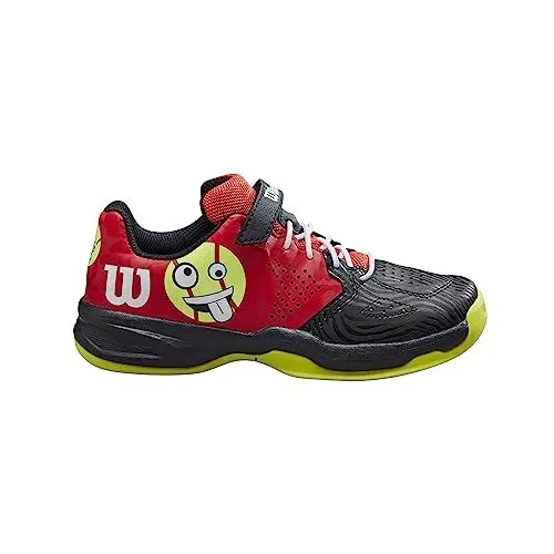 Produktbild: Wilson KAOS Emo Sneaker, Red/Black/Safety Yellow, 30 EU