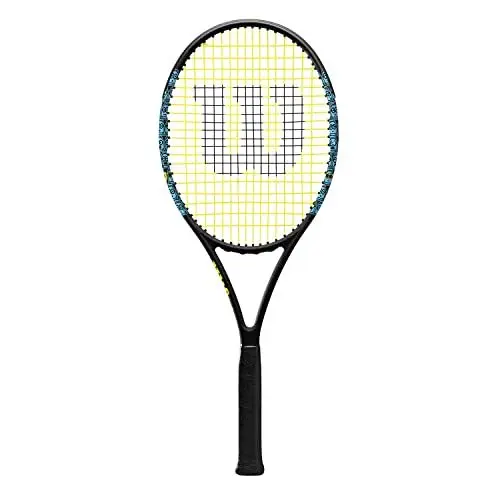 Produktbild: Wilson Tennisschläger Minions 103, Carbonglasfaser, Kopflastige Balance, 285 g, 69,2 cm Länge