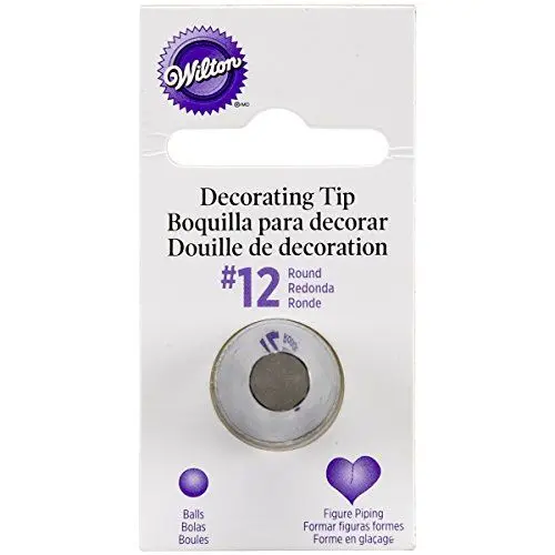 Produktbild: Wilton Runde Spritztülle # 12