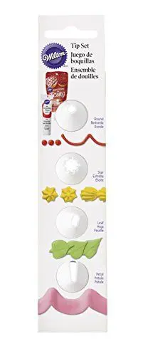 Produktbild: Wilton Spritztüllen-Set, 4-teilig