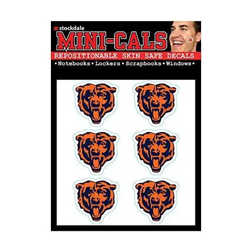 Produktbild: Wincraft 6er Gesicht Aufkleber 3cm - NFL Houston Texans