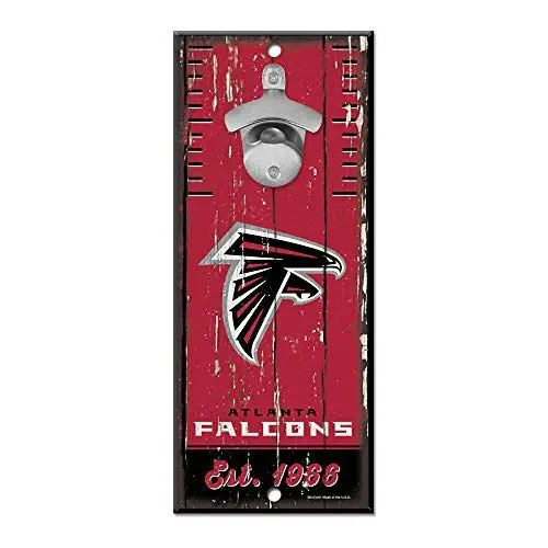 Produktbild: Wincraft Atlanta Falcons NFL Schild mit Flaschenöffner