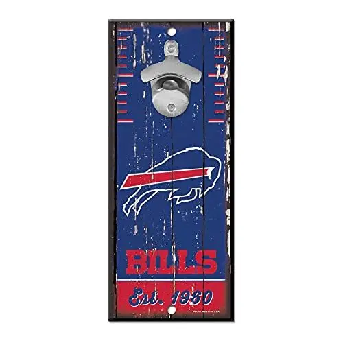 Produktbild: Wincraft Buffalo Bills NFL Schild mit Flaschenöffner