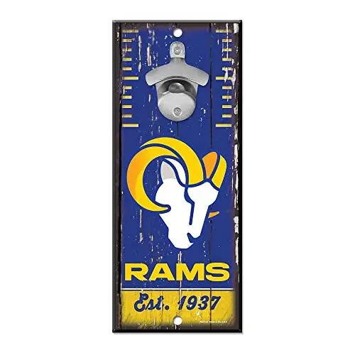 Produktbild: Wincraft Los Angeles Rams NFL Schild mit Flaschenöffner