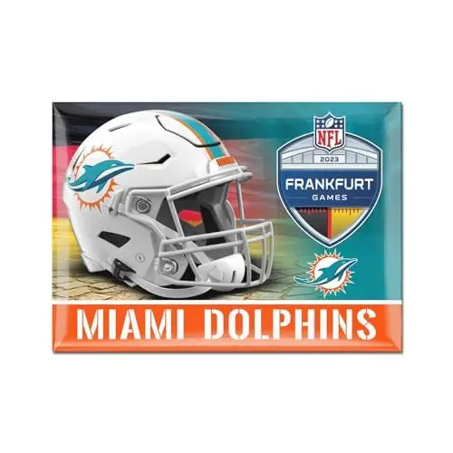 Produktbild: Wincraft NFL Frankfurt Game Kühlschrank-Magnet Miami Dolphins