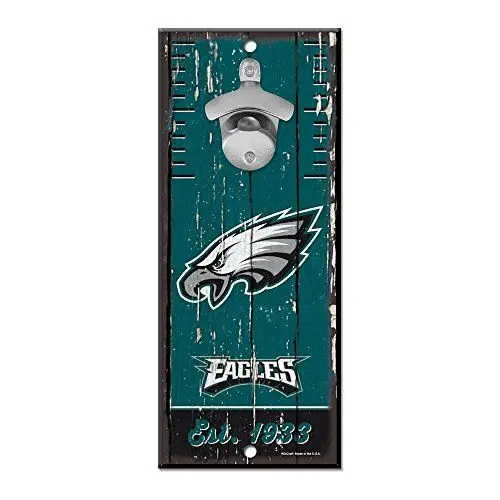 Produktbild: Wincraft Philadelphia Eagles NFL Schild mit Flaschenöffner