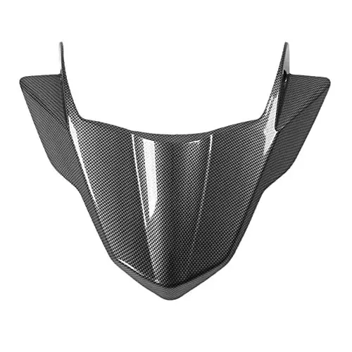 Produktbild: Windabweiser, Motorrad Windschutzscheibe Windabweiser Windabweiser für MT09 FZ09 2017-2020(Kohlefaser-Muster)