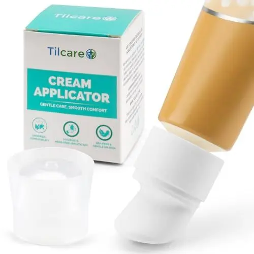 Produktbild: Windelcreme-Applikator – Universeller Windelcreme-Spatel für alle Tuben, BPA-freier Baby-Po-Spatel & Baby-Windelspatel, Verbesserter Po-Creme-Spatel, Windelausschlag-Creme-Applikator