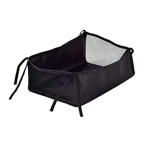 Produktbild: ifundom Netztasche Zur Aufbewahrung Von Kinderwagen – Universal-organizer Für Kinderwagen – Netztasche Aus Oxford-stoff – Unterkorb Für Kinderwagen – Zubehör Für Kinderwagen