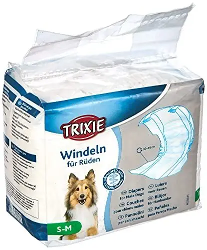 Produktbild: Windeln für Rüden, S–M: 30–46 cm, 12 St.