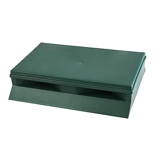 Produktbild: Windhager Schneckenfalle Slug-Away, Bierfalle, Schneckenabwehr, Schneckenbekämpfung ohne Chemie und Gift, 20,5 x 26 x 6 cm, grün