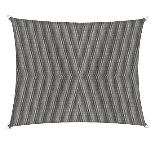 Produktbild: Windhager Sonnensegel Cannes Rechteck 2 x 3 m, Sonnenschutz für Garten & Terrasse, UV- und witterungsbeständig, anthrazit, 10738