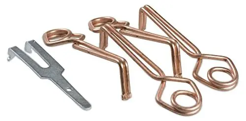 Produktbild: Windhager Wühlmausfallen SUPER STRONG, Stellring-Wühlmausfalle, Wühlmausbekämpfung, Schnappfalle, Wühlmäuse fangen, 2er Set +1 Spanner, 05336