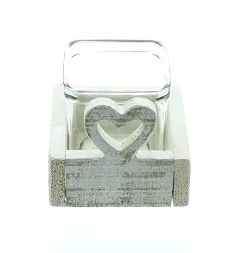 Produktbild: Windlicht White Heart