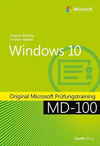 Produktbild: Windows 10: Original Microsoft Prüfungstraining MD-100 (Original Microsoft Training)