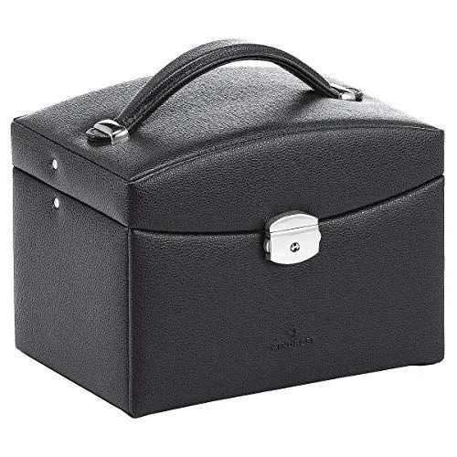 Produktbild: Windrose Beluga Schmuckkoffer 21,5 cm Leder