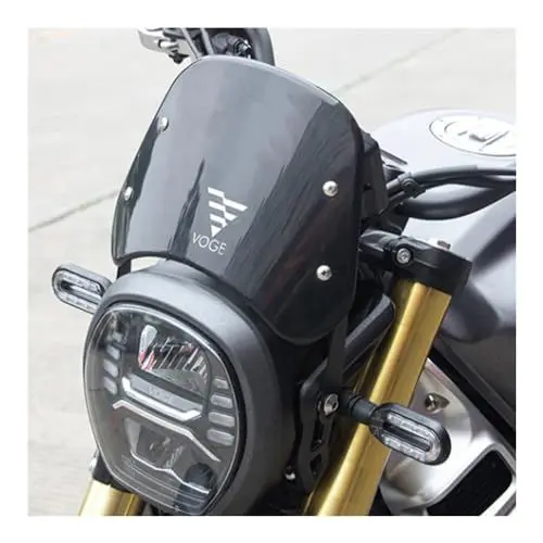 Produktbild: Windschild Motorrad Retro Stil Windschutzscheibe Windschutz Windschutz Abdeckung Für LONCIN Für VOGE 500AC 500 AC Windabweiser