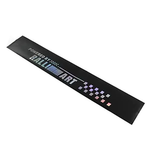 Produktbild: Windschutzscheiben-Aufkleber Universal-Aufkleber für die Frontscheibe, Reflektierender Aufkleber für die Meisten Fahrzeuge, 130 X 21 Cm / 51,2 X 8,3 Zoll(angetrieben von)