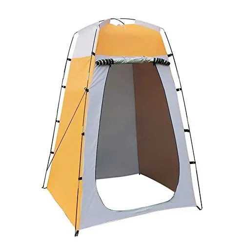 Produktbild: windyday Duschzelt Tragbare Camping Umkleidezelt, Einschließlich Zeltpflock, Stange, Seil, Aufbewahrungstasche, 120 x 120 x 180cm