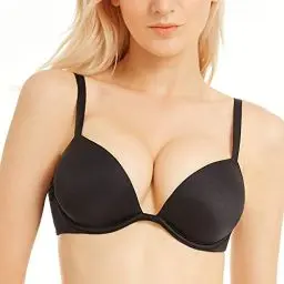 Produktbild: Wingslove Damen Push Up BH Deep V Plunge Bügel T-Shirt BH Multiway 2 Cups Up