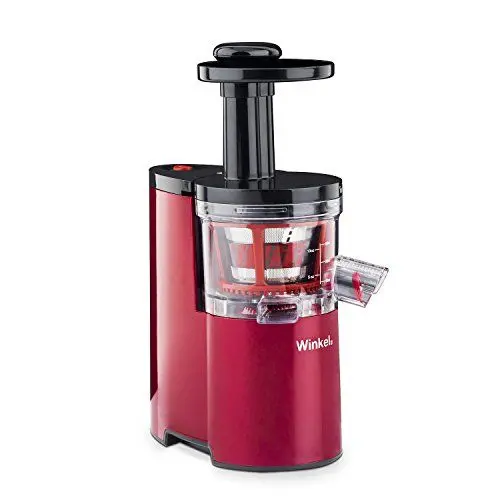 Produktbild: Winkel SX24 Slow Juicer, Entsafter, Saftpresse, Obst- und Gemüsepresse, 200 W, Rot