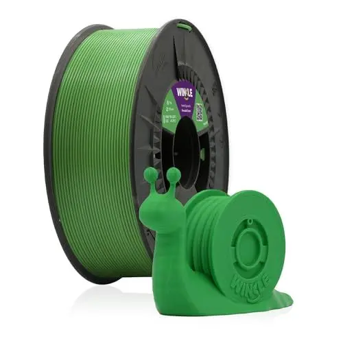 Produktbild: WINKLE PLA HD Filament 1.75mm Avocado Grün, 1kg Spule, 3D Drucker Filament Kompatibel mit FDM Druckern, 3D-Druckmaterialien, Maßgenauigkeit +/- 0.05mm, Bioabbaubar Leicht zu Bedrucken