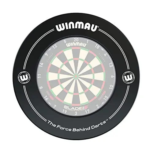 Produktbild: WINMAU Printed Black Dartscheibe Surround Suitable for All Bristle Dartboards